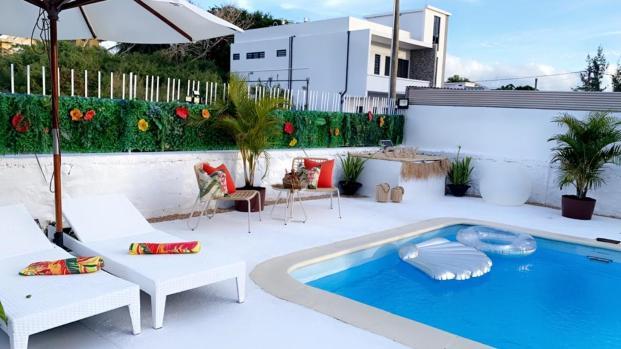 Cocoon Paradise Flic en Flac Ngoại thất bức ảnh